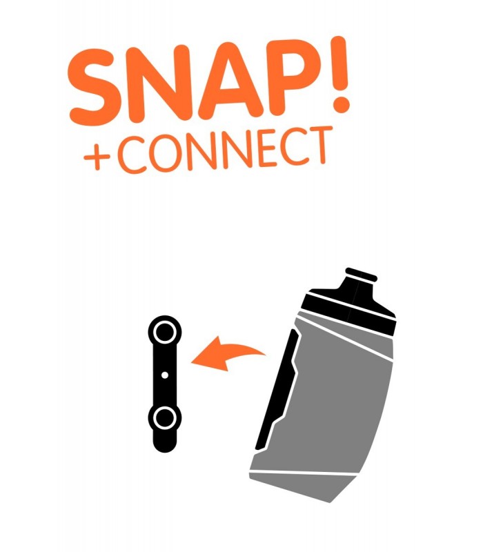 Bidon + porte bidon Fidlock Twist (450ml)