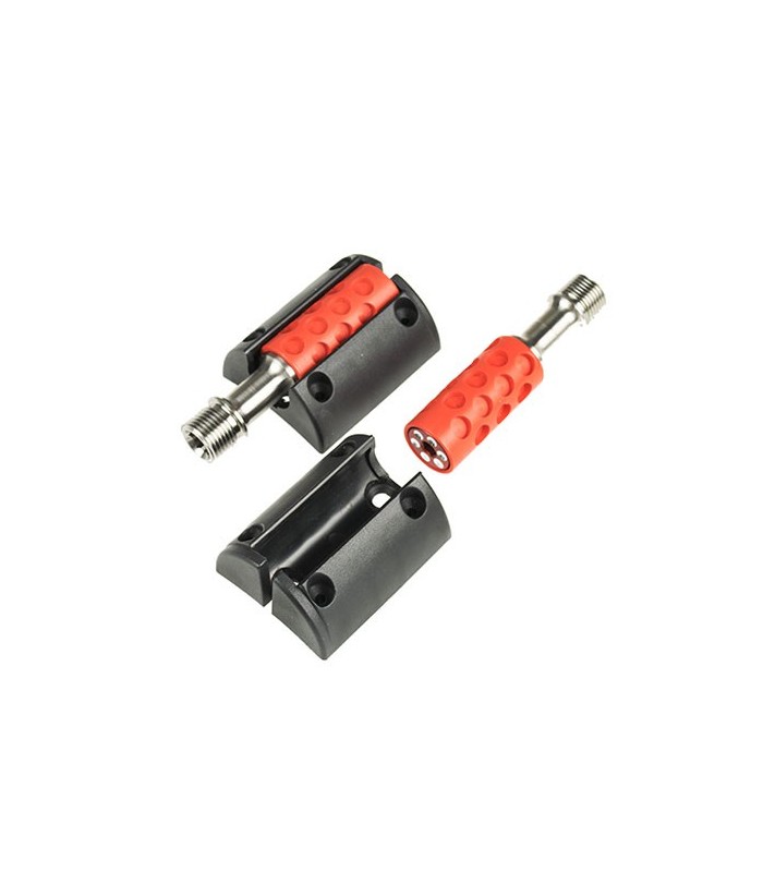 Pédales Course Vintage Aerolite Titane – Crampons, Adaptateurs 3 Trous, Très Rare