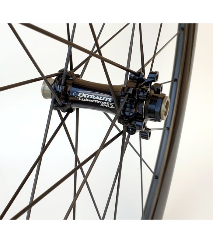 Roues Extralite CyberDisc E25T (boyaux)