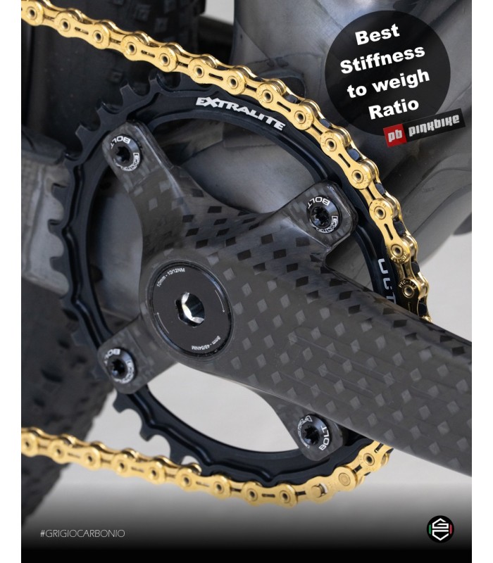 Pédalier GrigioCarbonio VTT BCD104 T1000