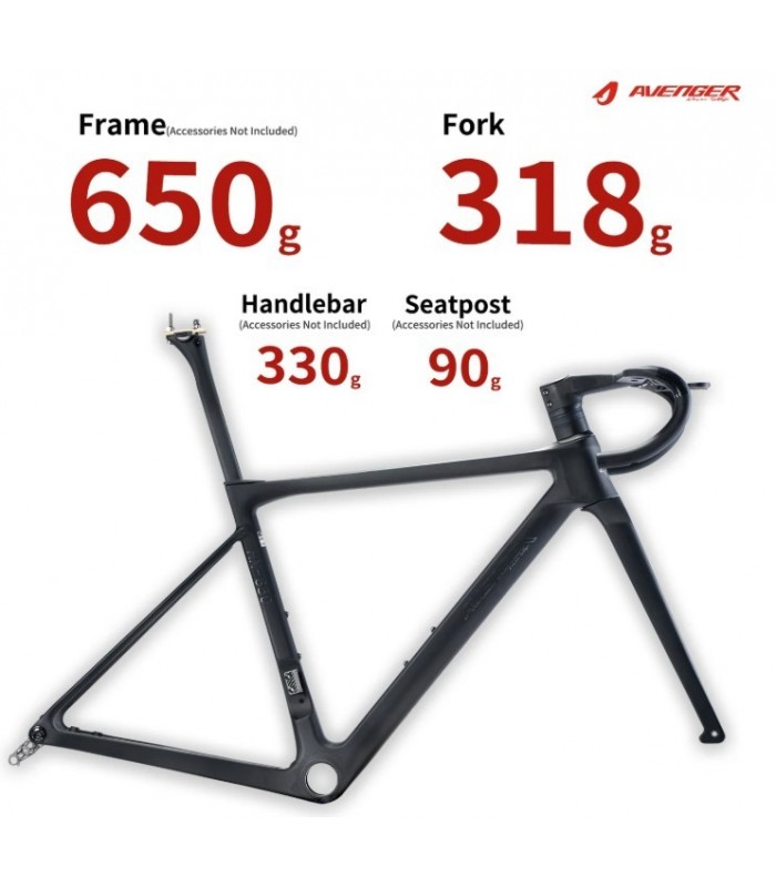 Avenger Shuttle-HM (Ultralight) frameset